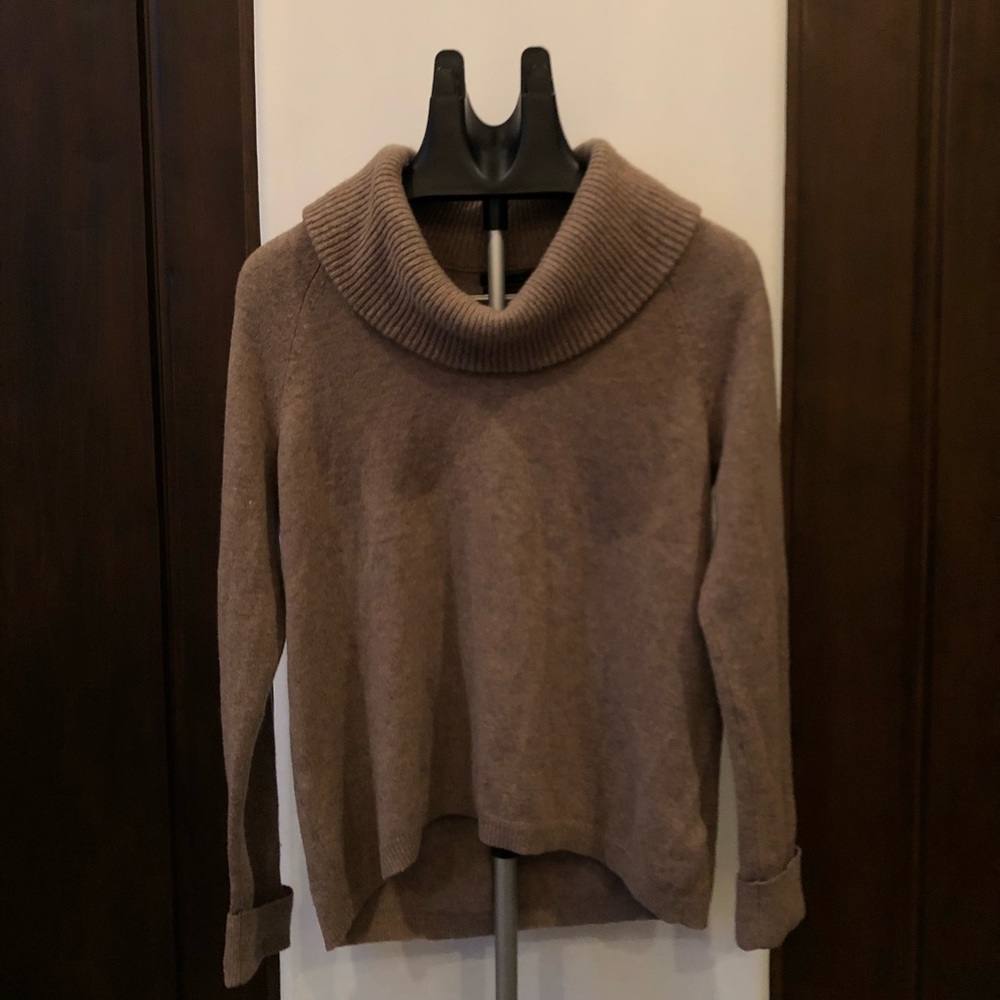 Massimo Dutti - Camel Wool Cashmere Sweater